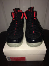 Load image into Gallery viewer, Air Foamposite Pro PRM Yeezy Mens BLACK/BLACK-LASER CRIMSON
